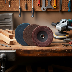 Fervi Sanding <b>Discs</b> 150mm Surface Conditioning Abrasive Pads For <b>Metal</b> Wood - Product Image 3