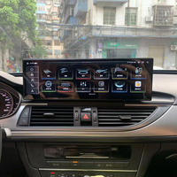 Autoradio Android 13 avec grand écran tactile de 14,9 pouces, processeur MTK8667 8 cœurs, CarPlay multimédia pour Audi A6L C7 2012-2018