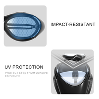 Lunettes de natation pour adultes haut de gamme YL2200, nouvelles, anti-buée, anti-UV, pont nasal intégré, lunettes de natation, design breveté