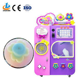 Machine intelligente entièrement automatique pour la fabrication de bonbons, avec paiement par jeton, carte bancaire, carte de crédit, code QR, carte de débit, rose, équipement commercial à vendre - Product Image 2