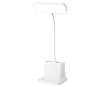 Lampe de bureau LED rechargeable par USB, lampe de lecture décorative de bureau, éclairage de bureau, lampe d'étude, veilleuse de dortoir.