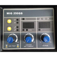 Nouvelle machine à souder à l'arc MIG Riand MIG 250GS monophasée 220V - Soudeuse MIG professionnelle portable de qualité industrielle pour l'acier inoxydable