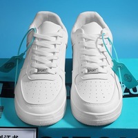 Baskets basses décontractées respirantes pour hommes 2026, couleur unie, à lacets, nouvelle collection printemps, pour étudiants, luxe premium
