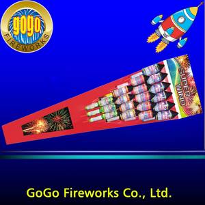 ألعاب نارية صاروخية صغيرة 0445 من مصنع ويلينج مون ترافيلرز، ألعاب نارية بالجملة معتمدة بعلامة CE، مبيعات ساخنة في العراق - Product Image 4