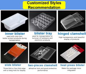 แม่พิมพ์พลาสติกพับได้ถังสุญญากาศบรรจุภัณฑ์แบบฝาพับพีวีซีบรรจุภัณฑ์แบบฝาพับสำหรับของเล่นขนาดเล็ก - Product Image 5