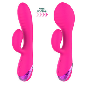 Vibratore Gonfiabile a Forma di Coniglio BlueRabbit per Donne, Stimolatore Clitorideo, Masturbatore Vaginale, Giocattolo Sessuale per Adulti - Product Image 1