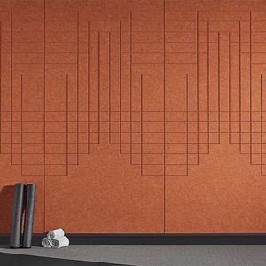 Panneaux acoustiques muraux mobiles en feutre <span class=keywords><strong>de</strong></span> polyester coloré 100% polyester, résistants au feu - Product Image 5