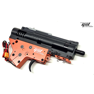 อุปกรณ์เสริมปืนเจลบลาสเตอร์ ชิ้นส่วนอัพเกรดปืนของเล่น กล่องเกียร์โลหะผสม CNC สำหรับ GSL SR16 SP แบบแยกส่วน - Product Image 2