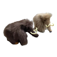 Jouets en peluche de mammouth de simulation à vendre, poupée éléphant porte-clés personnalisée par photo pour cadeau d'entreprise