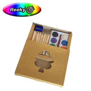 Vẽ Thiết Lập 3.5 "10Pcs Màu Sắc Tự Nhiên Bút Chì 20 Trang Sơn Cuốn Sách Cai Trị + Trắng Mài Trong Hộp Giấy - Product Image 6