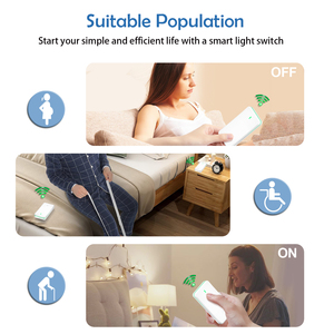 <span class=keywords><strong>Kit</strong></span> de interruptor receptor inalámbrico DC 12V 24V IP66 PC ignífugo Panel de luz separado interruptores de Control remoto para puerta de persiana enrollable - Product Image 5