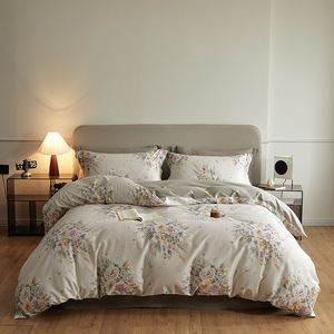 100% Cotton Digital Printing Queen Size Printed Comforter Designer Bedding <strong>Sets</strong> for Home Use - Product Image 1