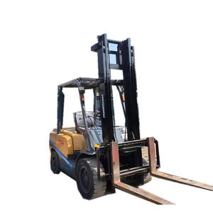 Chariot élévateur diesel industriel d'occasion TCM 4 tonnes avec moteur, boîte de vitesses et roulements - Origine Japon, rapport fourni - Product Image 1