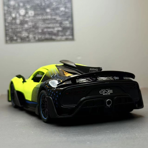 1/32 in lega modello Benz AMG ONE giocattoli per auto sportive con effetti <span class=keywords><strong>di</strong></span> luce sonora per la decorazione della casa collezione <span class=keywords><strong>di</strong></span> giocattoli per bambini - Product Image 6