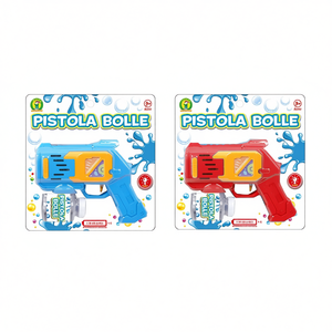 Pistola Bolle <b>Bubble</b> Gun 23x23x6 Cm For <b>Kids</b> Age 3+ With Light Feature - Product Image 1
