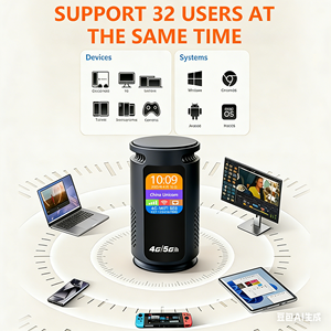 Router CPE 4G WiFi 6 OEM de Fábrica con Firewall y VPN, Batería de 3000mAh, Ranura SIM de 300Mbps y Pantalla - Product Image 4