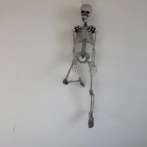 DAMAI Halloween Decorations Skeleton Life Size Skeleton Large Skeletons for Halloween Party Decor Haunted House Graveyard - Product Image 6