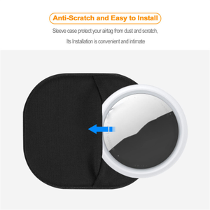 Nouveau Design 2024 support en tissu étui de protection pour <span class=keywords><strong>Airtag</strong></span> manchon adhésif pour <span class=keywords><strong>TV</strong></span> télécommande bagages vélo voiture ordinateur portable - Product Image 6