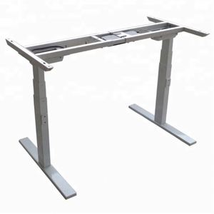 Modern Iron Aluminum Alloy Commercial Use Furniture <b>Table</b> Frame Removable Electric Lifting <b>Height</b> <b>Adjustable</b> <b>Leg</b> Convertible - Product Image 1