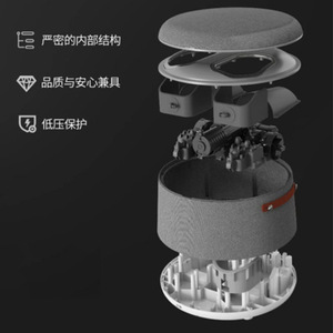 Electric <b>Foot</b> <b>Massager</b> Fully Enclosed 6D Kneading Heating Home Use Plug In Button Control CA-652 - Product Image 1