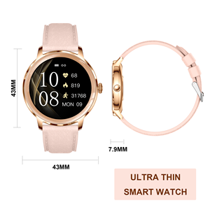 T50 Vòng Thông Minh Wach 7.9Mm Mỏng Cổ Tay Thông Minh Đồng Hồ Dây Đeo Cổ Tay Silicone Biểu Tượng Tùy Chỉnh Không Thấm Nước Smartwatch Cho Phụ Nữ - Product Image 2