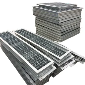 Vendite dirette della fabbrica gradini per scale a griglia in acciaio inossidabile zincato