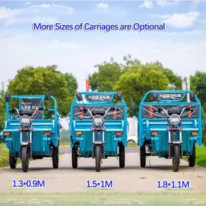 Usine directe <span class=keywords><strong>benne</strong></span> mini camion agricole cargo tricycle scooter vélo 3 roues électrique cargo tricycle - Product Image 4