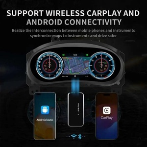 For Chevrolet Malibu Xl 2015-2022 Car LCD Instrument Panel <b>Digital</b> Dashboard Speedometer Cluster Virtual Cockpit <b>Clock</b> Carplay - Product Image 6