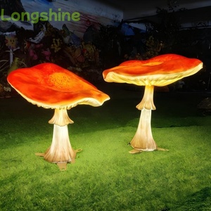 อวาตาร์ไฟ LED ประดับเห็ดรูปป่าลึกลับหูขนาดใหญ่ไฟตกแต่งสวนกลางแจ้ง - Product Image 3