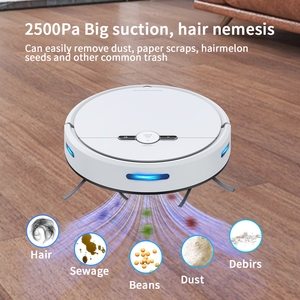 GEERLEPOL D2-001 2000 Pa Aspirateur automatique silencieux à fonction sèche Robot ménager - Product Image 4