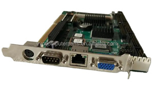 Carte mère industrielle EmCORE-S418 V1.1 d'origine, bus ISA, carte CPU demi-format PICMG1.0, carte mère PC/104, CPU, RAM, cartes son Em - Product Image 3