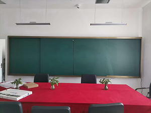 <span class=keywords><strong>Pizarra</strong></span> Escolar de 400x130 cm, <span class=keywords><strong>Pizarra</strong></span> Magnética Deslizante Grande, <span class=keywords><strong>Pizarra</strong></span> de Escritura Escolar sin Marco para Escuela - Product Image 6