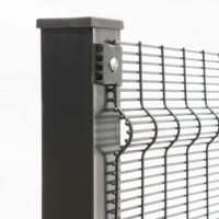 Panneaux de clôture en treillis soudé haute sécurité, anti-vol, anti-coupure, traités thermiquement, pour maisons, aéroports et prisons