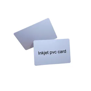 Imprimante de cartes PVC à jet d'encre Carte d'identité en plastique blanche imprimable Carte PVC personnalisée NFC