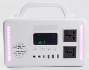 Estación de Energía Solar Portátil OEM de Fábrica Runck, Sistema de Suministro de Emergencia con Batería de Litio, Onda Sinusoidal Pura, 300W, 110V, 220V para Automóvil - Product Image 1