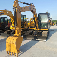 Mini-excavatrice sur chenilles hydraulique d'occasion Cat307E2 de 7 tonnes avec moteur C2.6 EPA CE, petite pelle de 5 tonnes, accessoires personnalisables gratuits