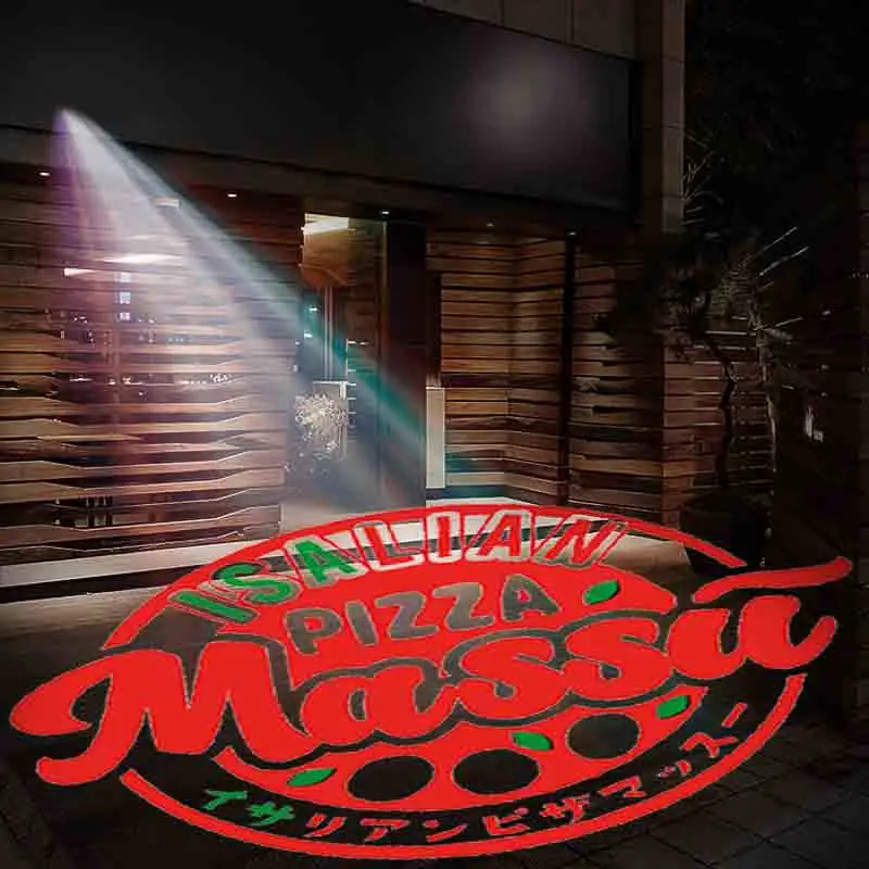 30W wasserdicht kommerziellen Werbung Gobo statische Led Logo Boden Projektion lampe