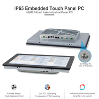 Nuevo Panel PC Industrial de 15.6 Pulgadas J1900 2026, 4GB 8GB 128G 256G 1TB, Pantalla Táctil Resistiva, Amplio Rango de Temperatura, Computadora Integrada