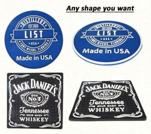 Sous-verres carrés personnalisés pour tasses à bière - Qualité alimentaire, écologiques, résistants à l'huile - Product Image 5