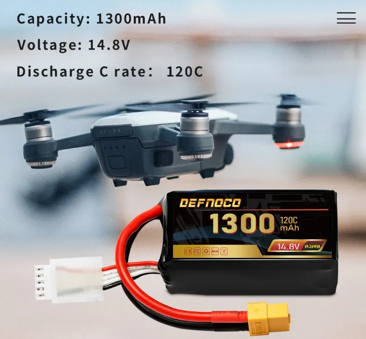 1300mah 3S 4S 6S Lipo Battery For FPV Drone Wholesale High Quality Lipo Battery And Fast Delivery
