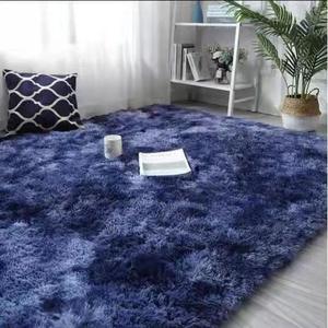 Dài đống Fluffy xù xì Thảm Mat cho phòng ngủ và đầu giường thảm Polyester Thảm màu hồng hoặc màu xám thảm - Product Image 6