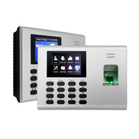 Máquina biométrica de control de asistencia con huella dactilar K40, batería de respaldo, TCP/IP, reloj de registro de empleados, compatible con el software gratuito ZKTime5.0