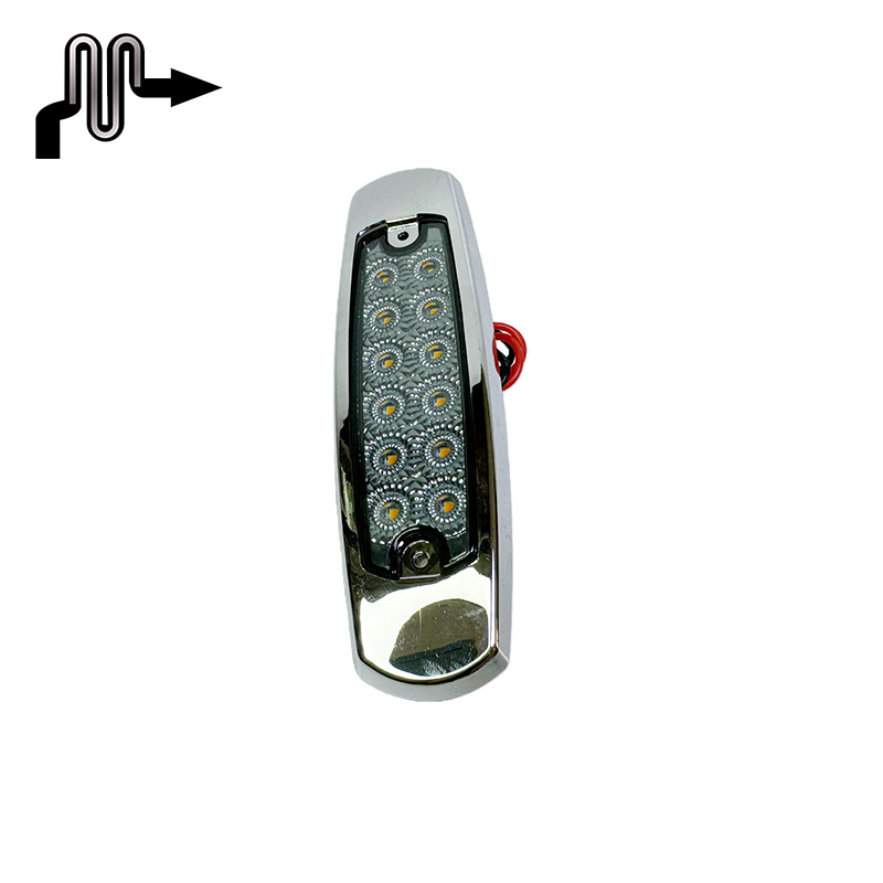 Lentille fumée + LED ambre
