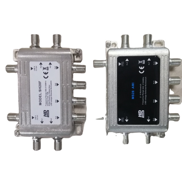 2 in 6 Out Satellite Multiswitch Tv Multiswitch Tv Receivers & Accessories