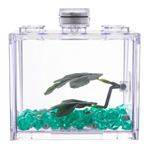 Betta aquário aquário aquário paisagem decoração pequeno tanque betta produtos betta - Product Image 4