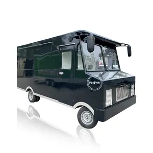 Camion Mobile degli alimenti a rapida preparazione su misura OEM dei carrelli automatici dell'alimento della via da vendere i rimorchi dell'alimento del carrello del gelato dell'europa con il congelatore