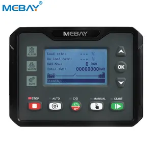Mebay tự động Máy phát điện điều khiển máy phát điện điều khiển 3.0 inch màn hình lớn Silicon Bảng điều chỉnh dc40s