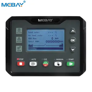 Mebay Auto Generator Controller Genset Controller 3.0 Inches Big Screen Silicon Panel DC40S