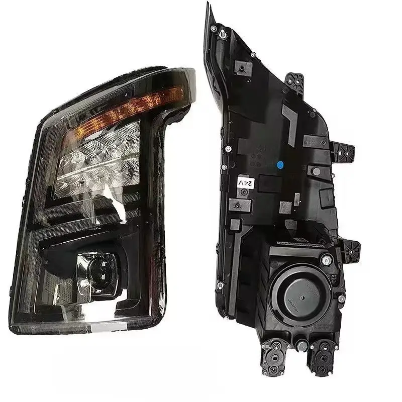 מתאים לדייון אור משאית שיאנגלונג אביזרי 12V אור גבוה ונמוך שילוב נורה מכלול פנס ראש