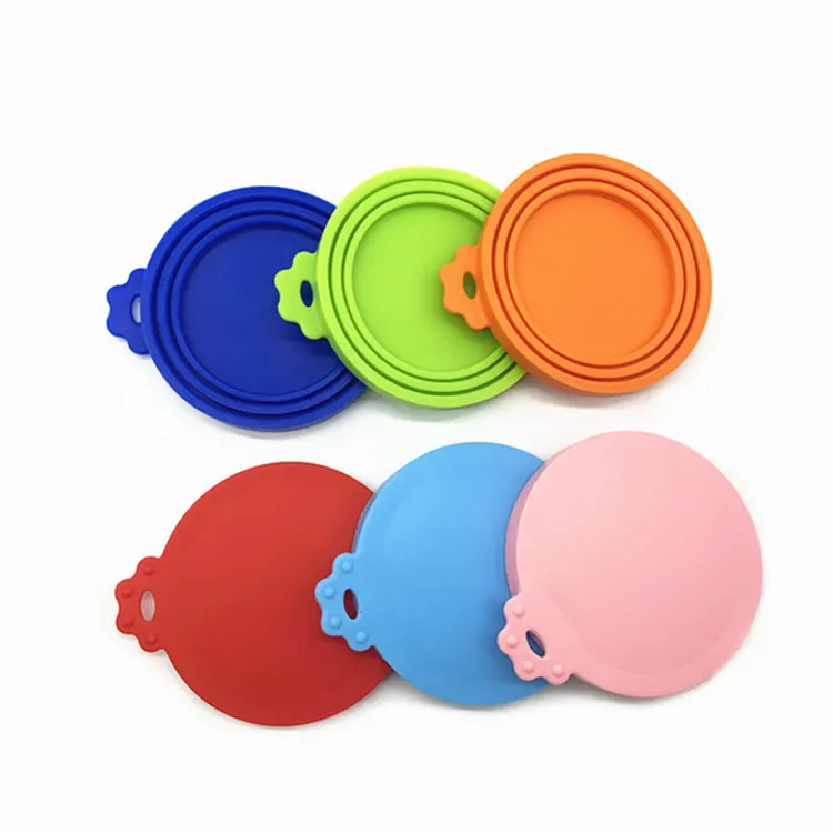 2023 Pet Food Can Cover Silicone Can Lids for Dog and Cat Food